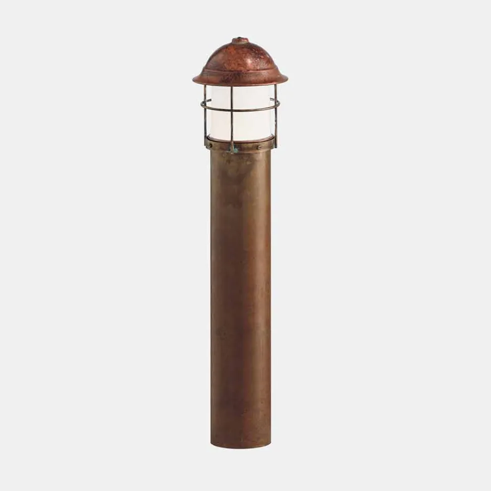 Niedrige Lampe von Giaridno Kupfer, Messing und Glas 2 Größen - Garden by Il Fanale