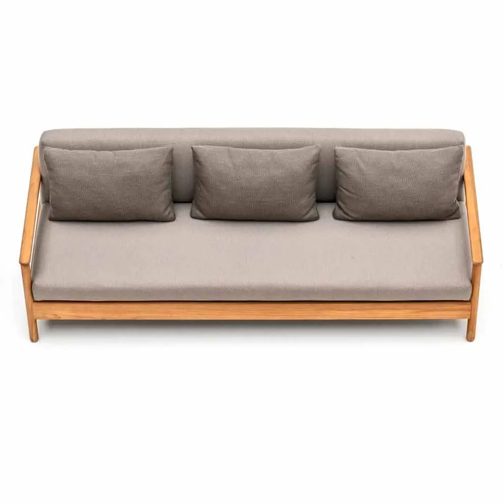 Modernes Outdoor-Sofa mit Kissen gepolstert Varaschin Bali