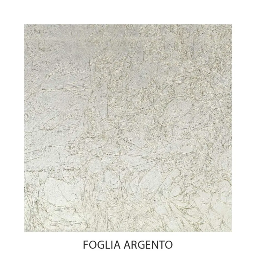 Kommode aus Massivholz mit Blattsilber-Finish, hergestellt in Italien – Brügge