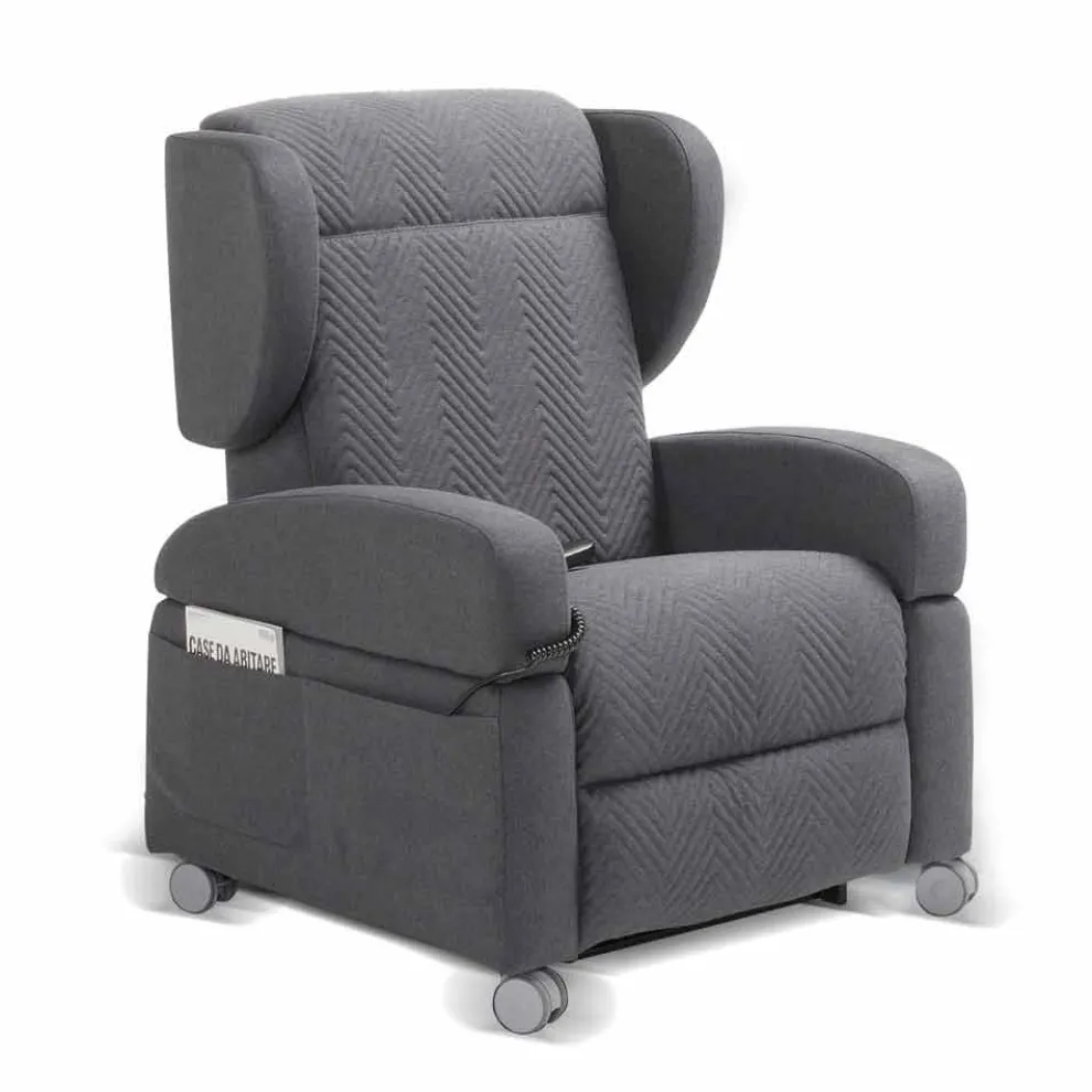 Orthopädischer Relaxsessel, 4 Motoren made in Italy Giglio, Design