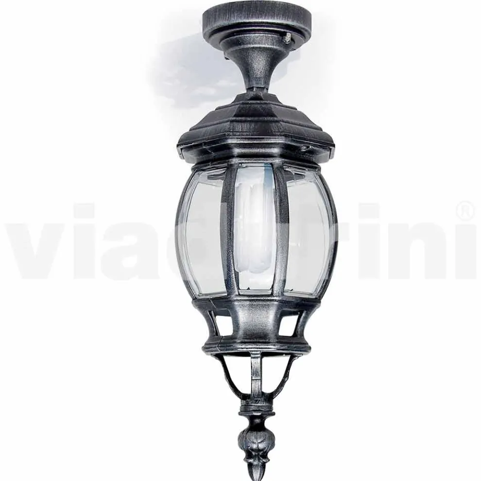 Outdoor-Deckenleuchte aus Aluminiumdruckguss, made in Italy, Anika