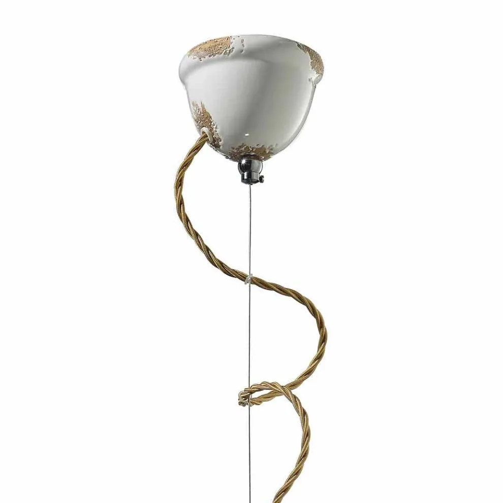 Pendellampe im Vintage Design von Ferroluce