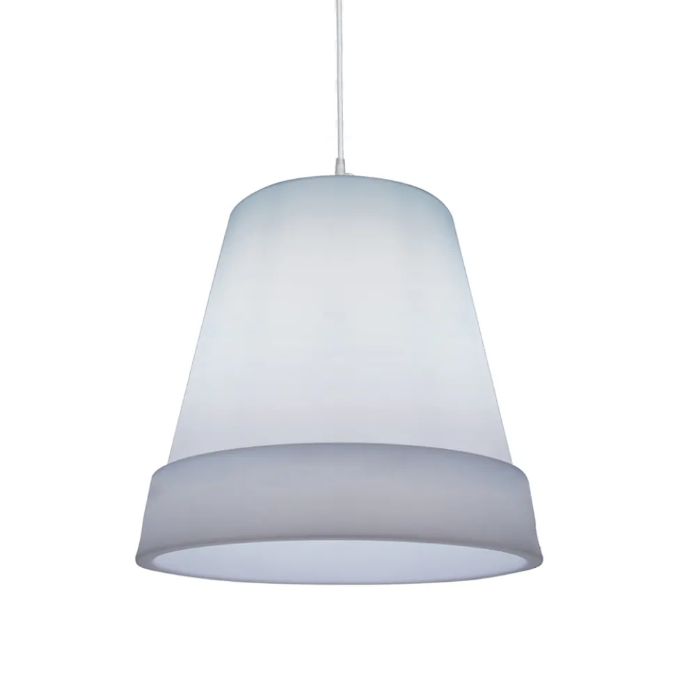 Pendelleuchte aus weißem Polyethylen Made in Italy - Minervo