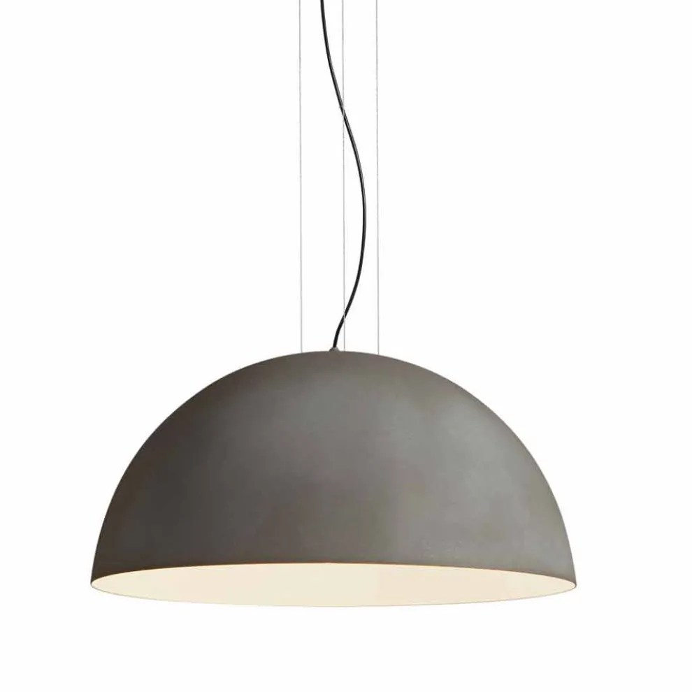 Pendelleuchte aus bicolor Stahl, 50x H25x L.cavo100 cm Grace