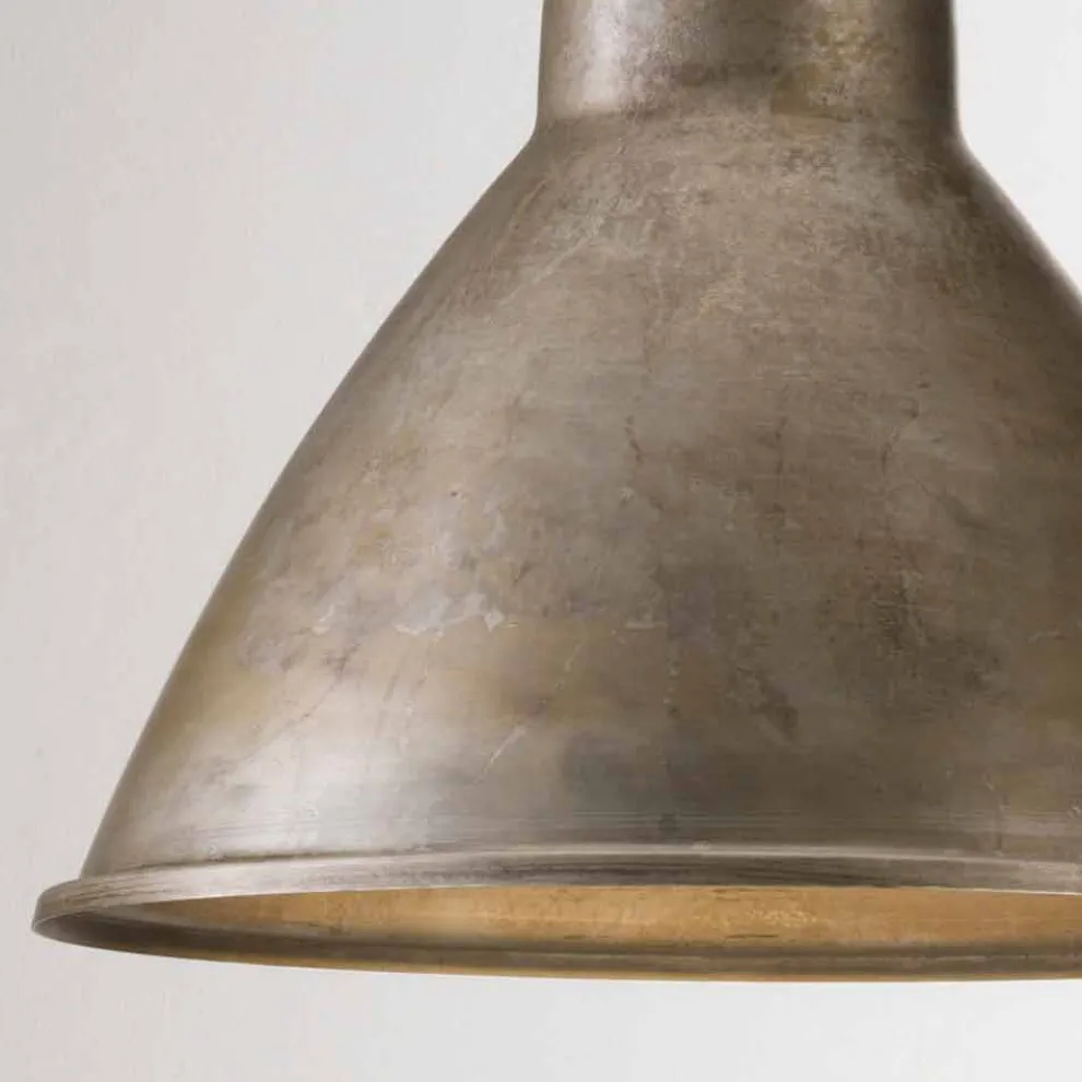 Pendelleuchte groß im Vintage Stil aus Eisen IL FANALE