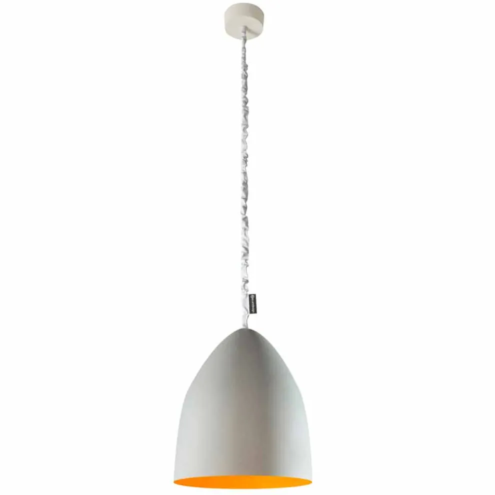 Pendelleuchte In-es.artdesign Flower S Cement Finish Zement