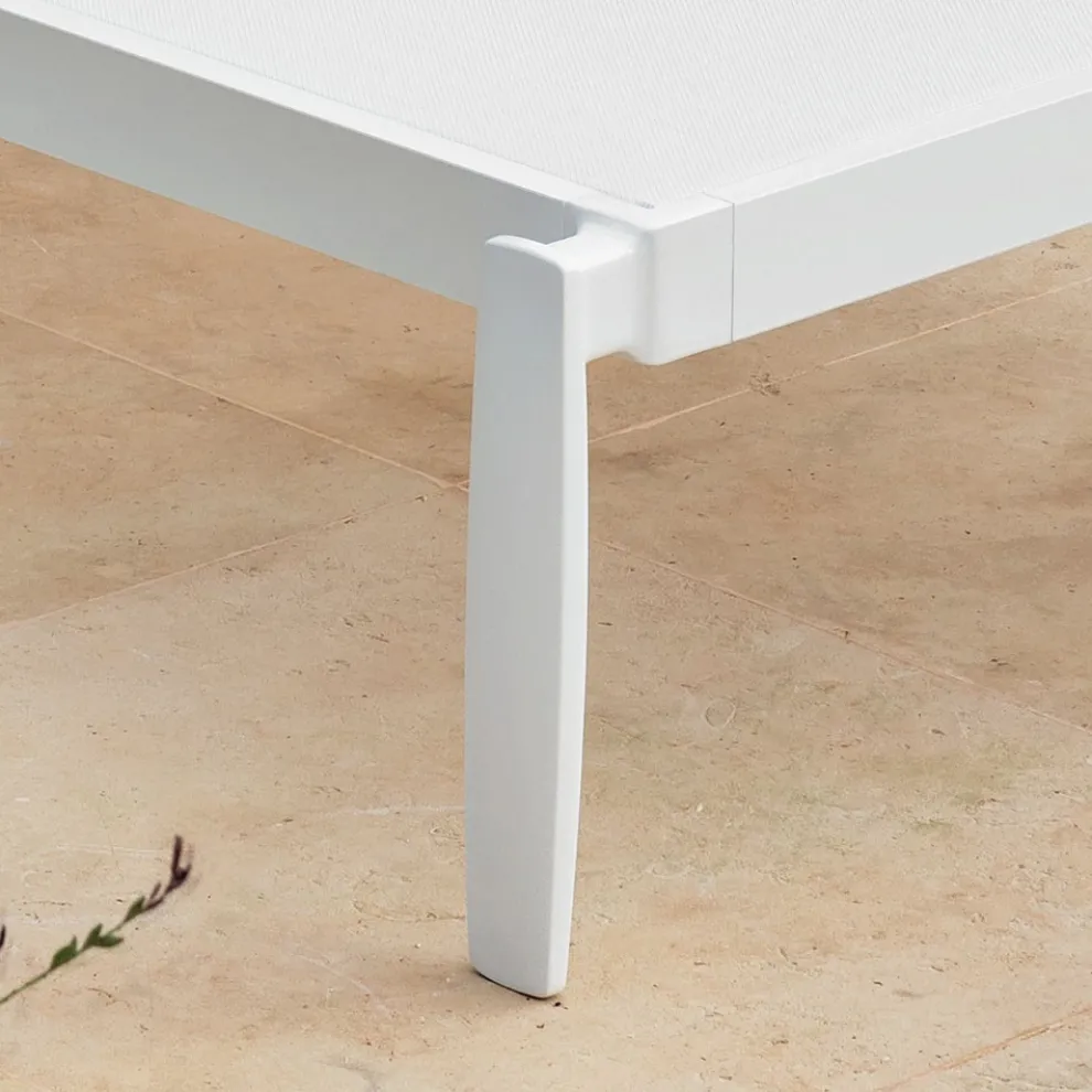 Garten Chaiselongue mit oder ohne hochwertige Matratze - Filomenalet