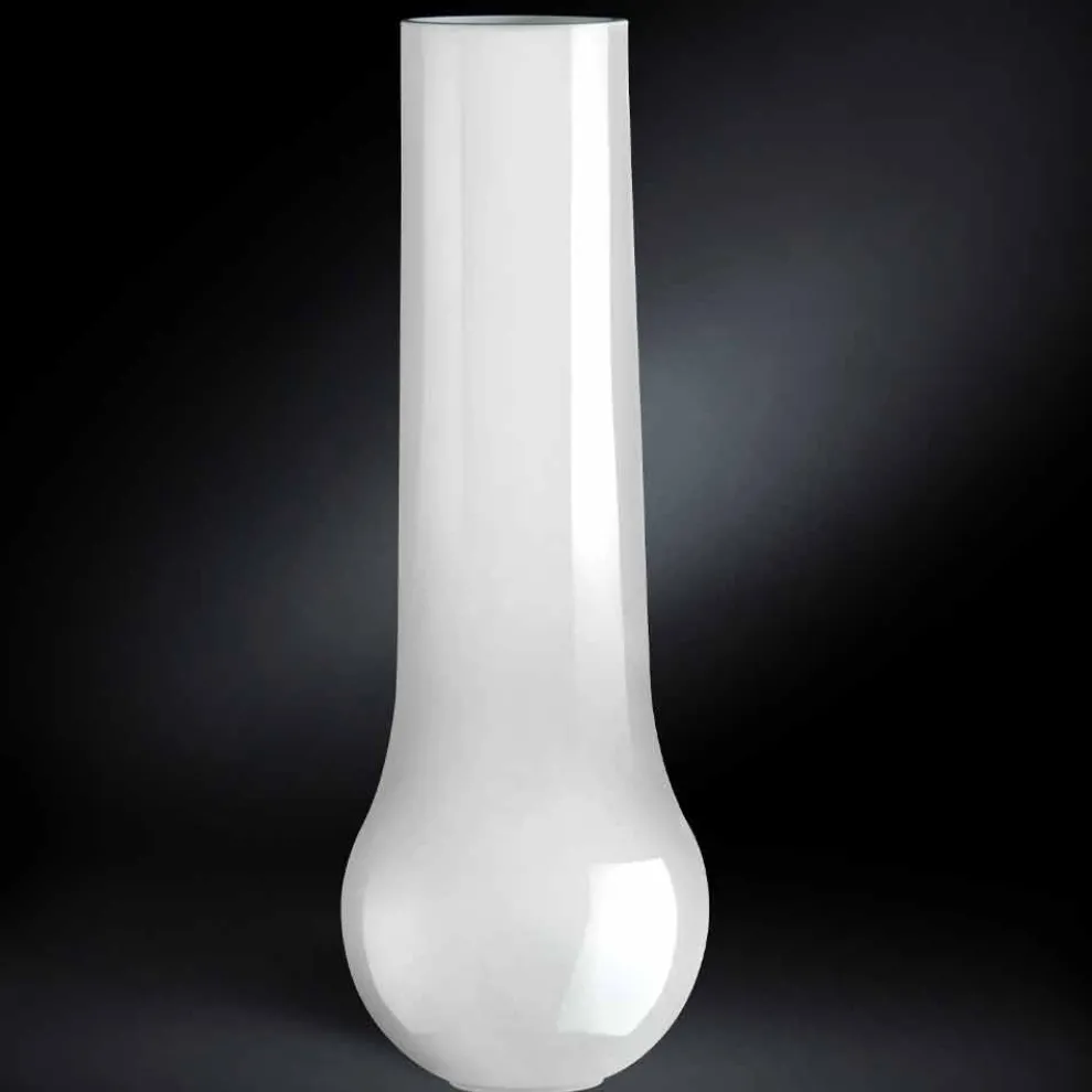 Hohe Indoor-Vase aus farbigem Polyethylen Made in Italy - Lepanto
