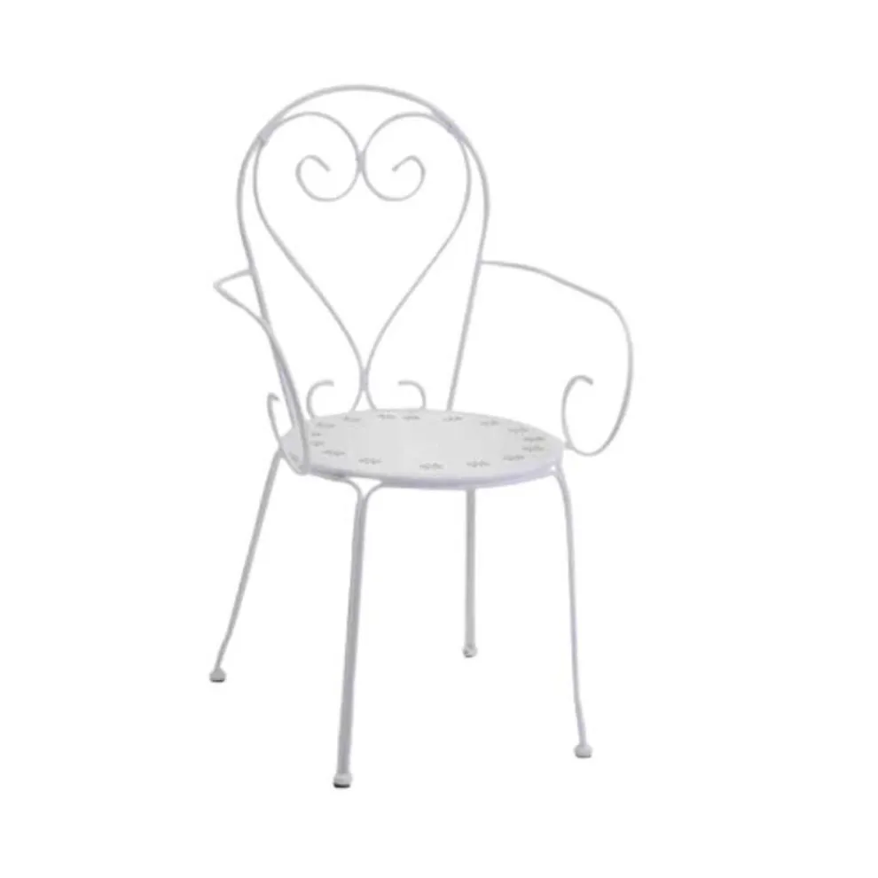 Gartenstuhl ganz aus Metall - Archiv