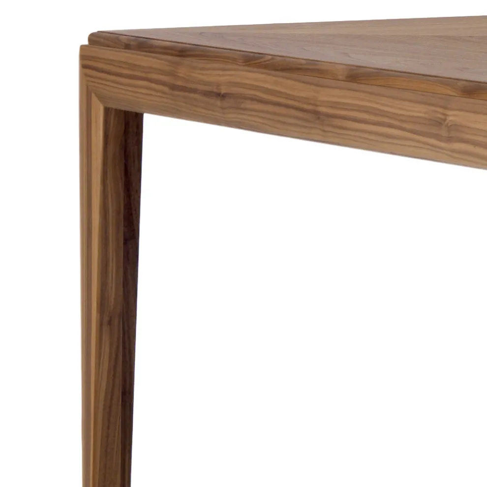 Quadratischer moderner Massivholztisch Grilli York in Italien hergestellt