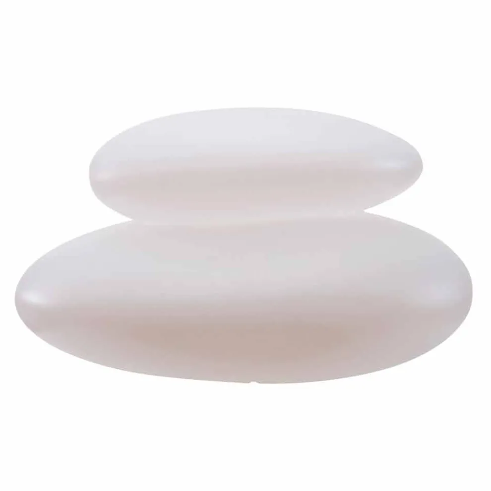 Rock-förmige Außen- oder Innenlampe, modernes farbiges Design - Sassostar