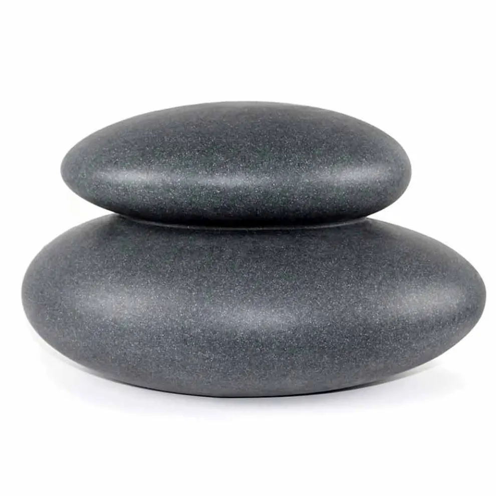 Rock-förmige Außen- oder Innenlampe, modernes farbiges Design - Sassostar