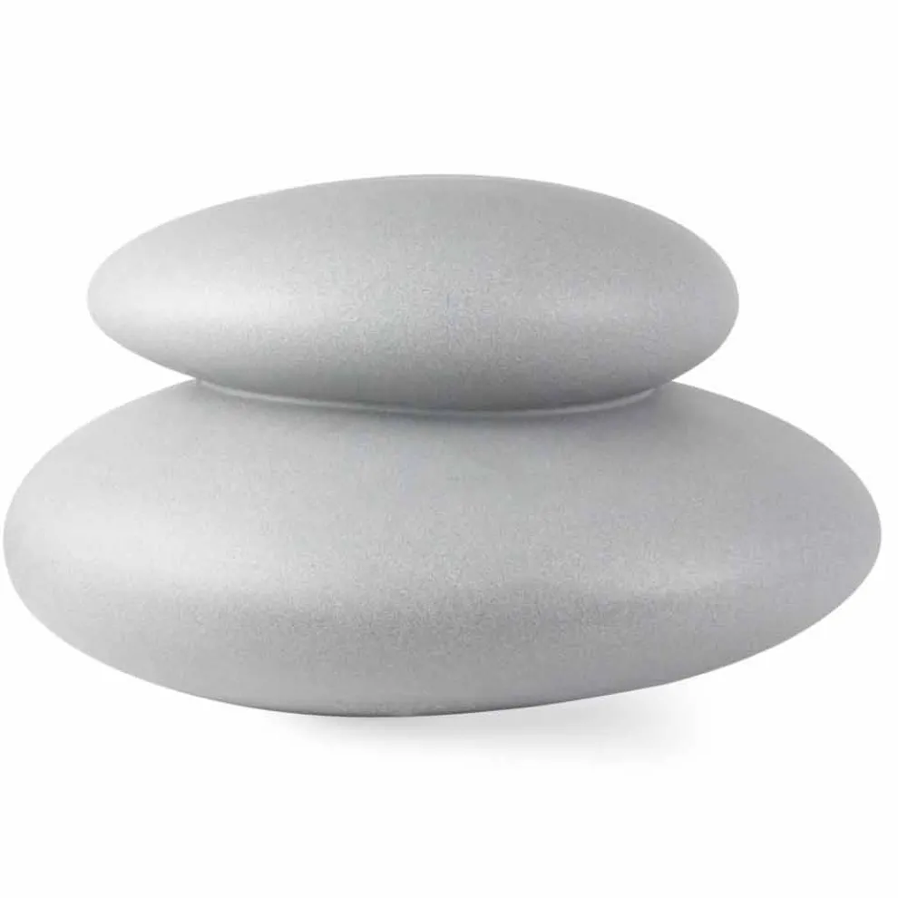 Rock-förmige Außen- oder Innenlampe, modernes farbiges Design - Sassostar