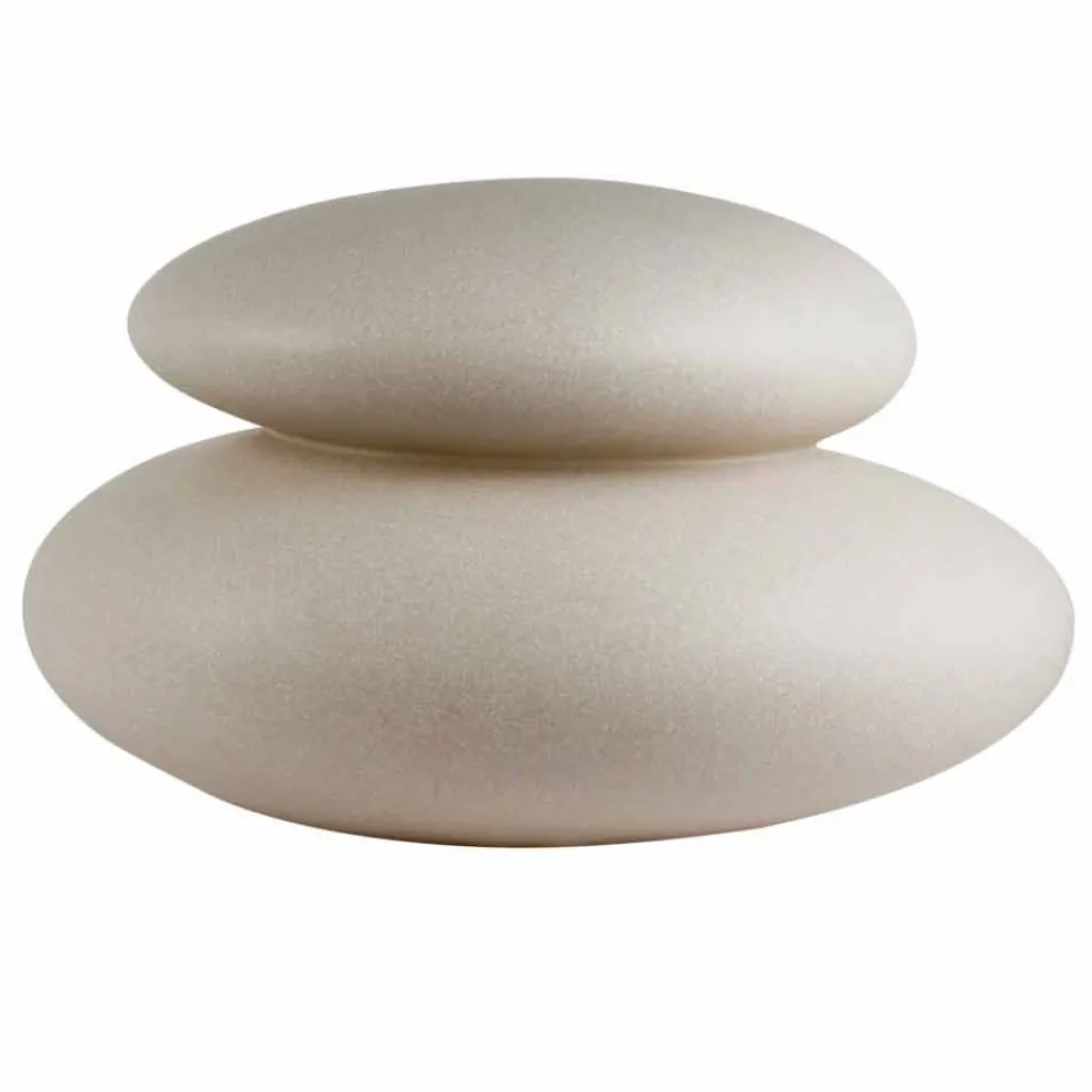 Rock-förmige Außen- oder Innenlampe, modernes farbiges Design - Sassostar