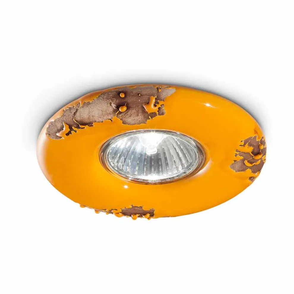 Runde Deckenlampe aus Keramik Paula Ferroluce