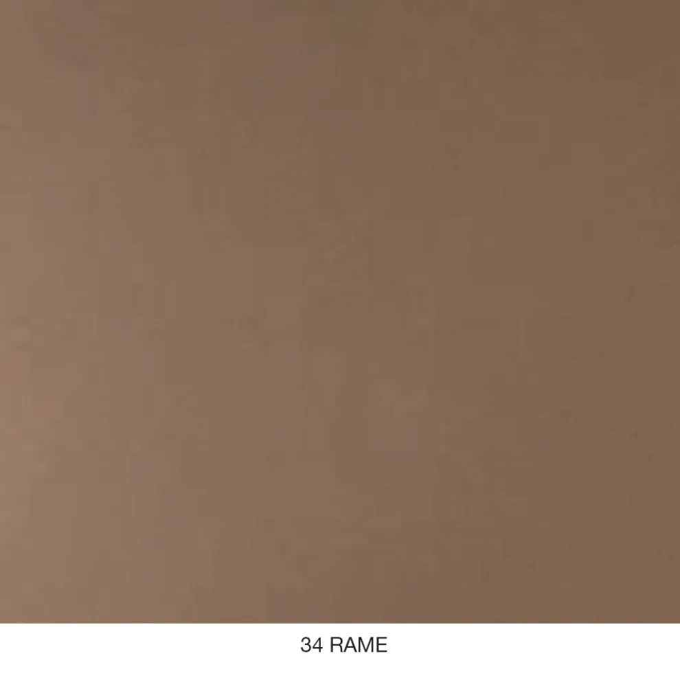 Runder Couchtisch für Wohnzimmer aus Metall und Glas mit luxuriösem Marmoreffekt - Magali