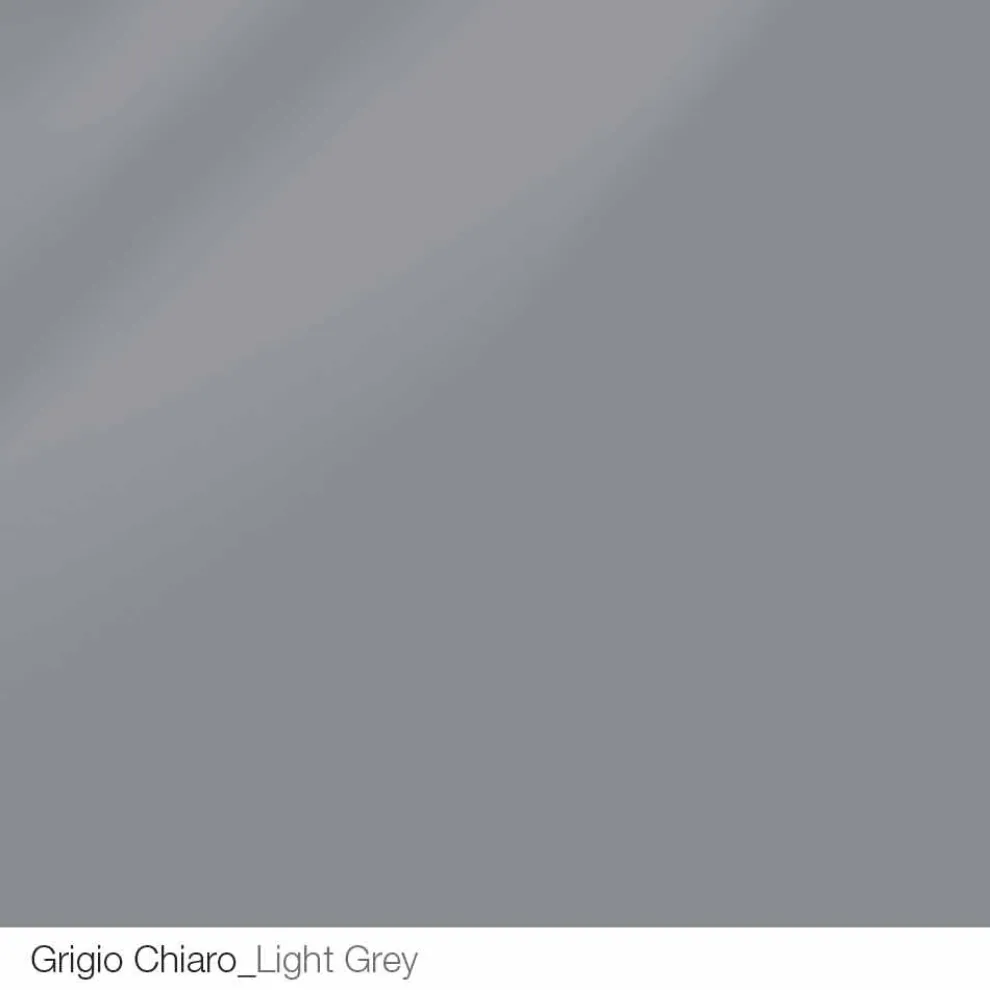 Runder Designtisch D 160 mit Kristallplatte made in Italy Cristal