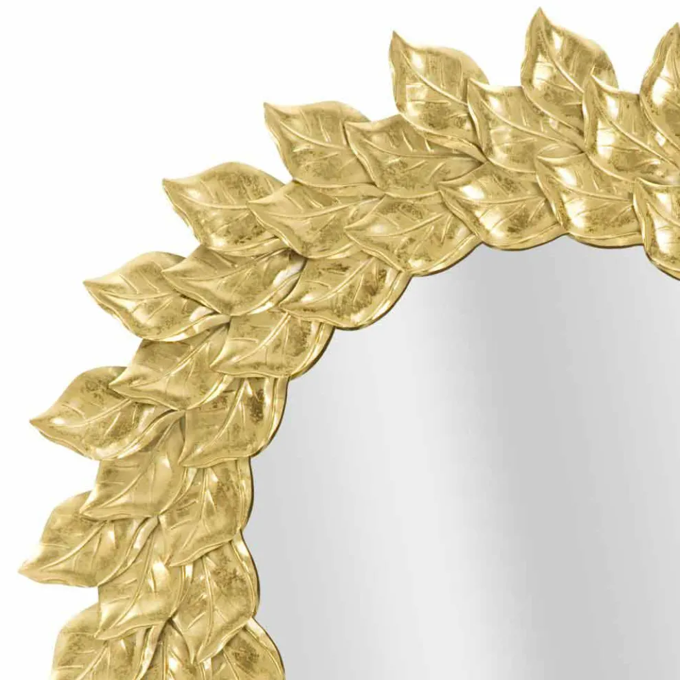 Runder Wandspiegel im modernen Design aus Eisen - Seneca