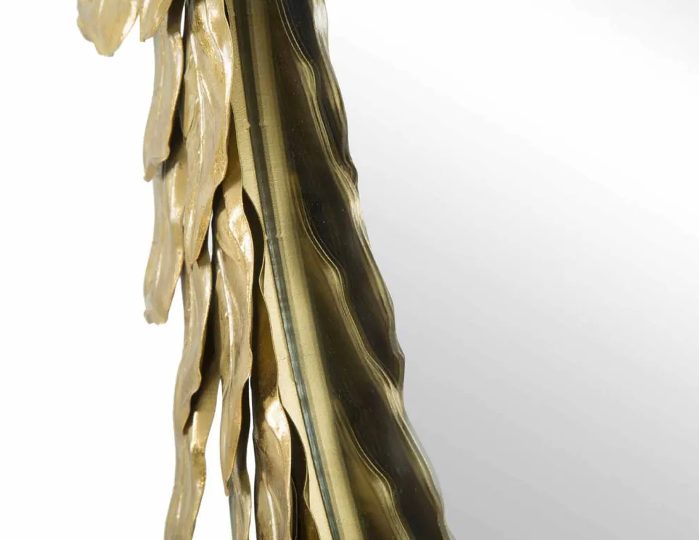 Runder Wandspiegel im modernen Design aus Eisen - Seneca