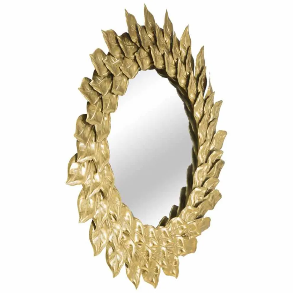 Runder Wandspiegel im modernen Design aus Eisen - Seneca