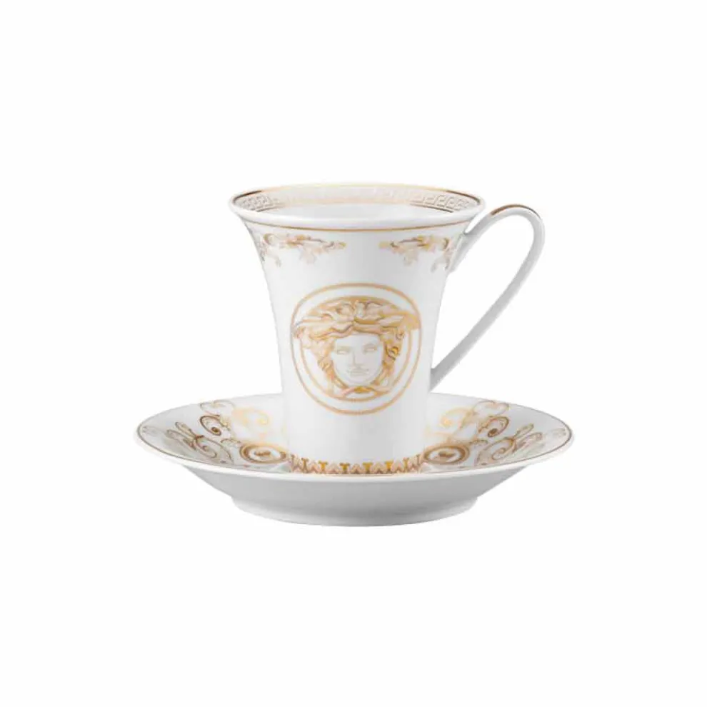 Rosenthal Versace Medusa Gala Hohe Kaffeetasse aus Porzellan