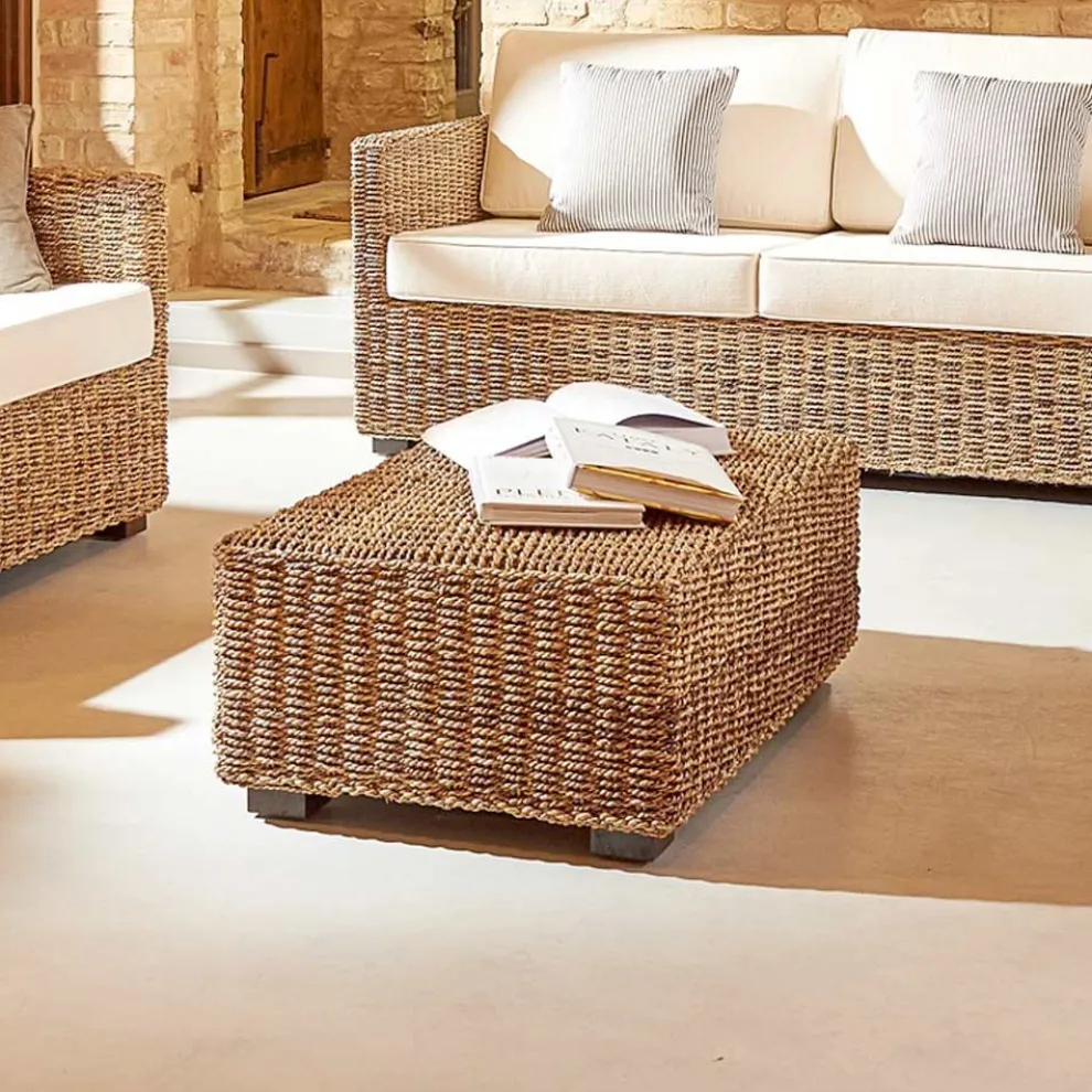 Outdoor-Tisch aus Abaca-Faser - Raziel