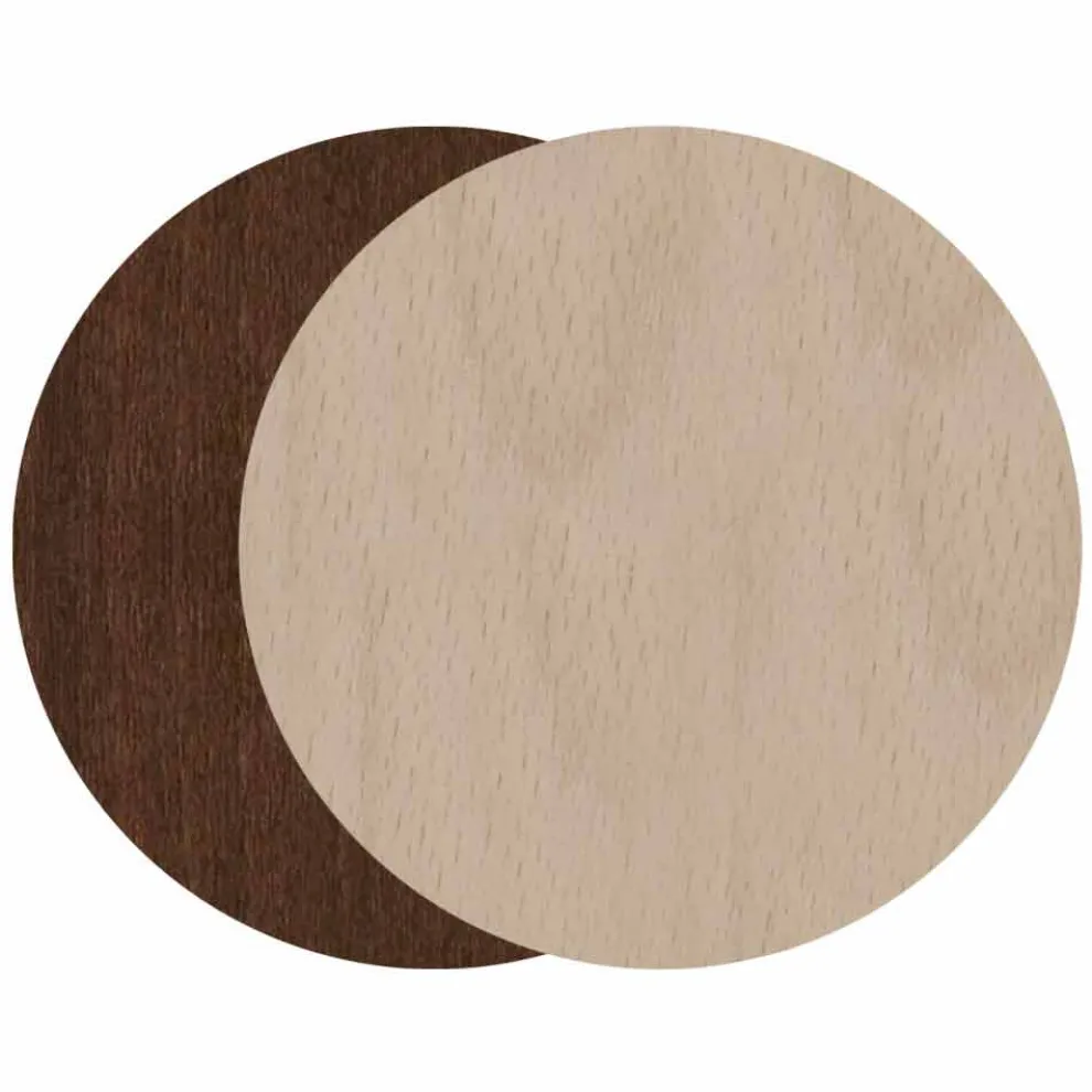 Schirmständer aus dunklem oder weißem Holz mit modernen Designdekorationen - Cannabambu