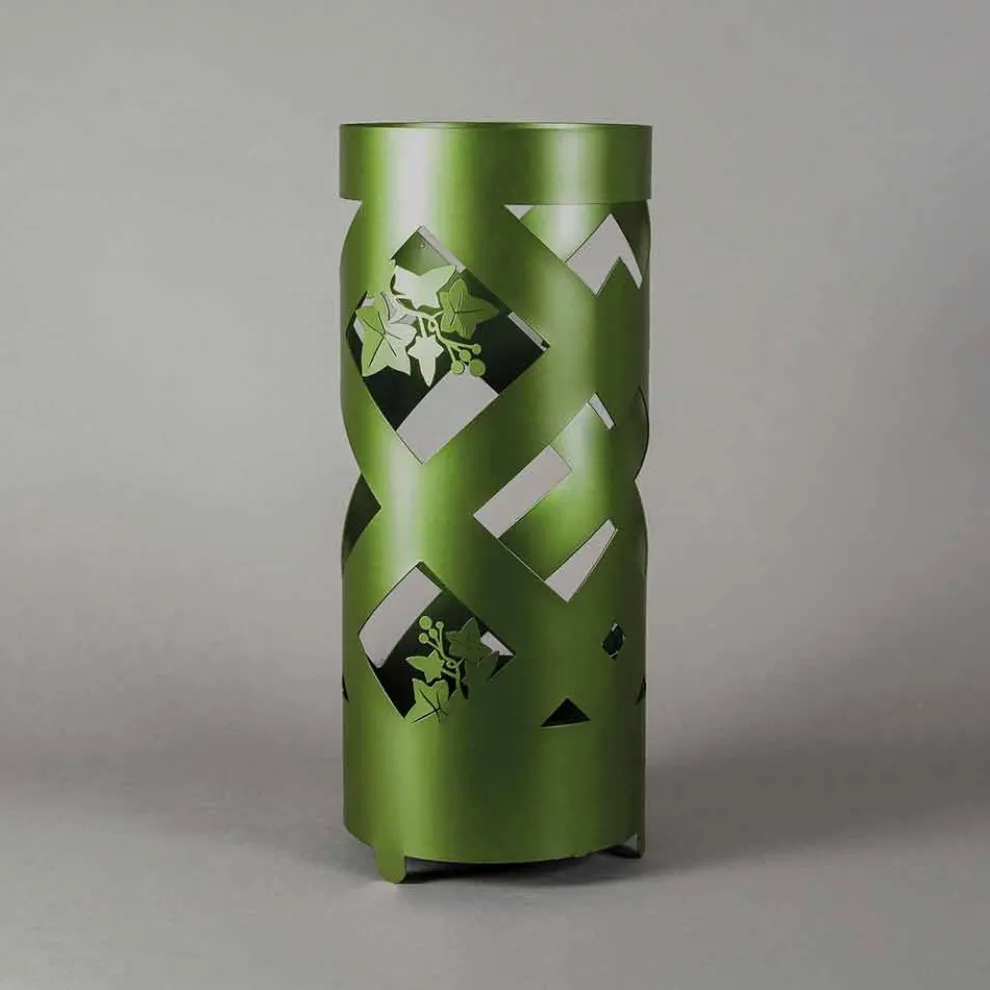 Schirmständer aus farbigem Eisen in modernem Design Made in Italy - Enrica