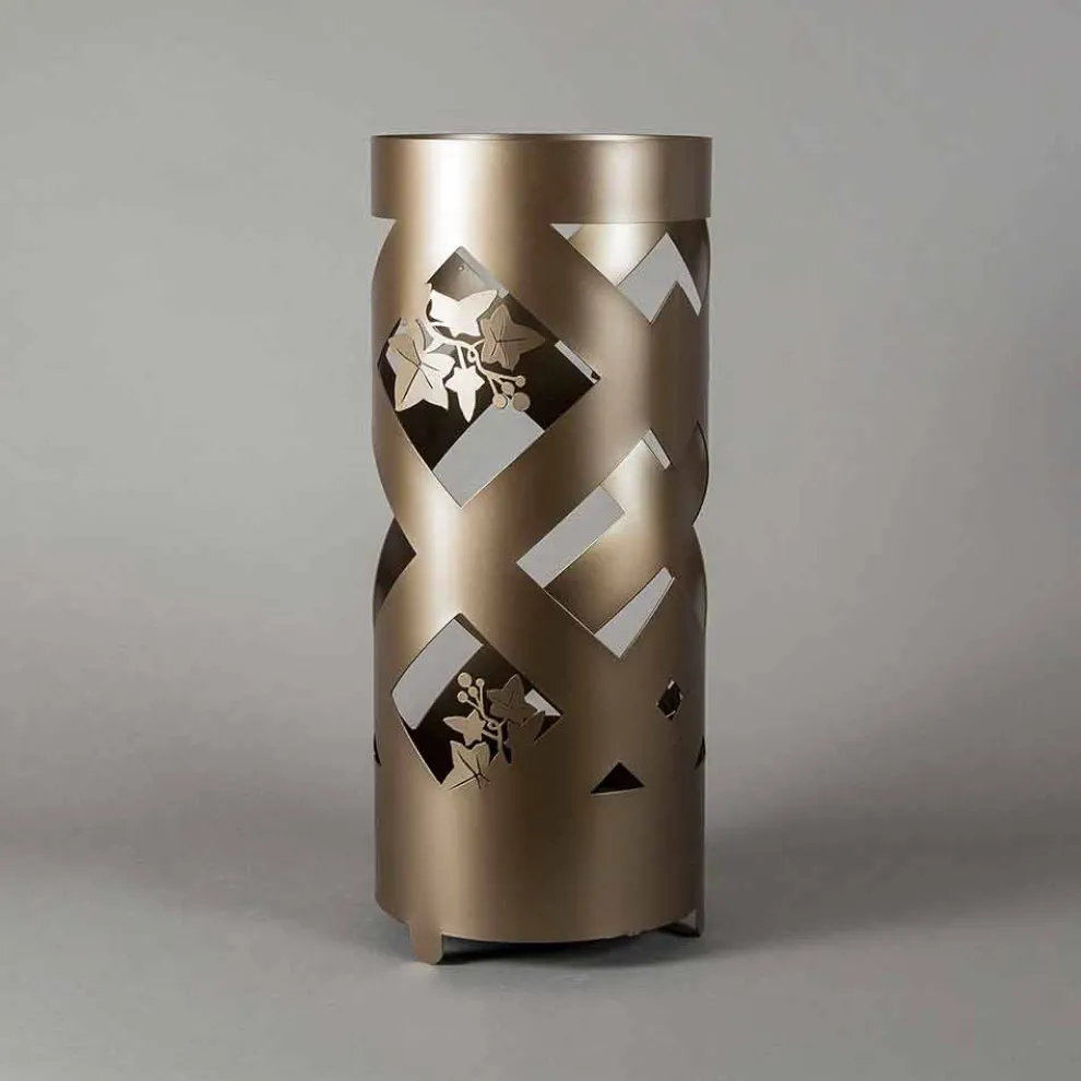 Schirmständer aus farbigem Eisen in modernem Design Made in Italy - Enrica