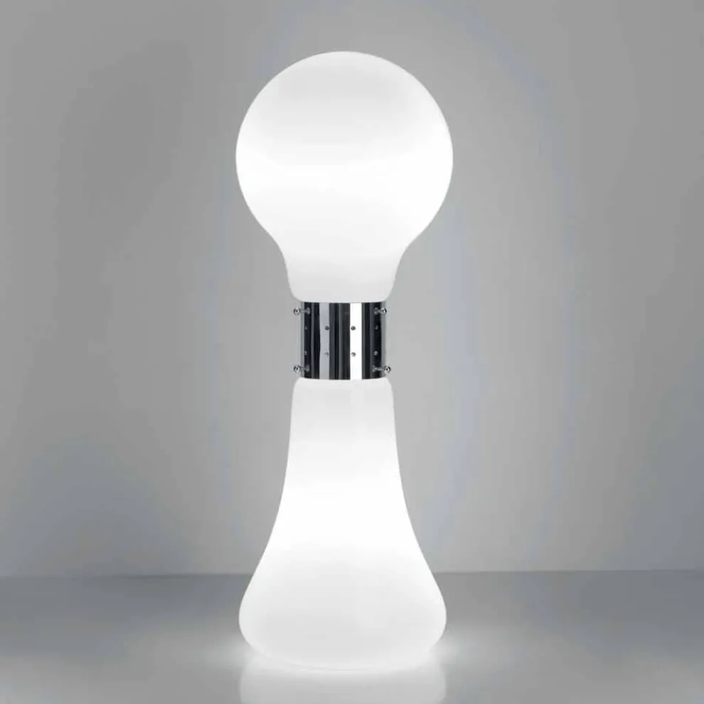 Selene Dina Tischlampe mit geblasenem originalem Murano-Glas