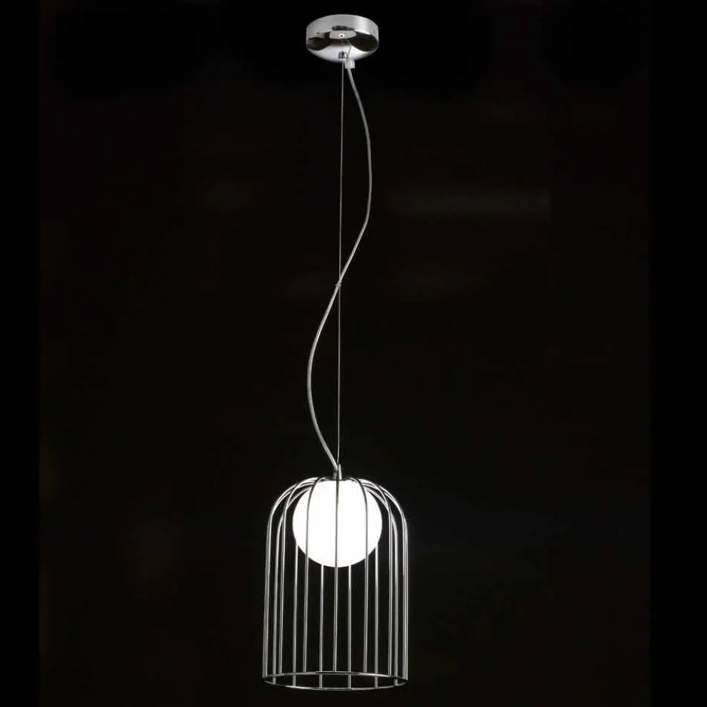 Selene Kluvì Hängelampe aus geblasenem Glas Ø19 H 27/150cm