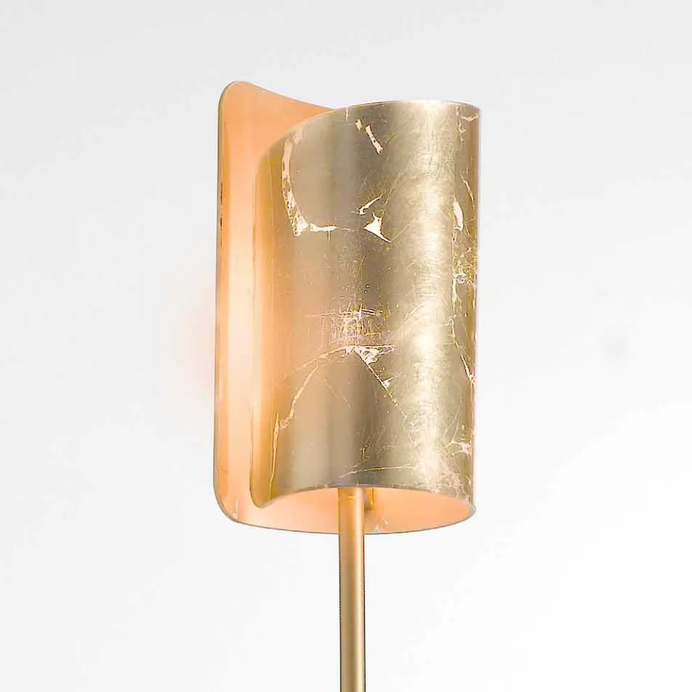 Selene Papiro Stehlampe aus Kristall,  Ø15 H 180cm, modernes Design