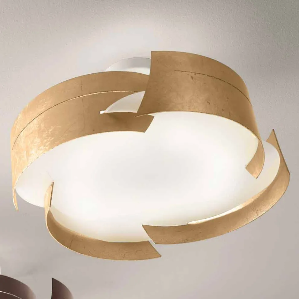 Selene Vultur Design Deckenlampe Ø59,5 H 25cm made in Italy