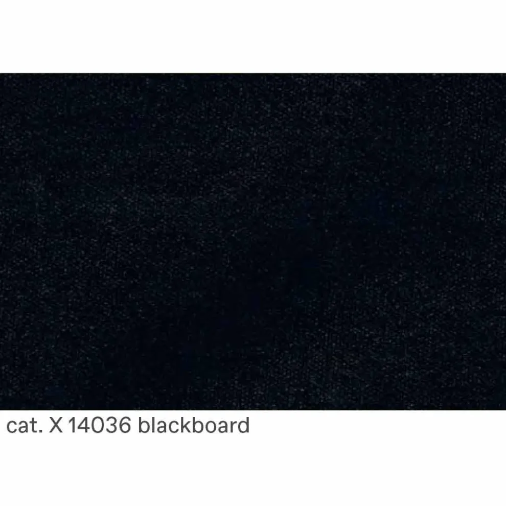 Sessel aus schwarz gebeizter Esche mit Baumwollbezug Made in Italy - Peleo