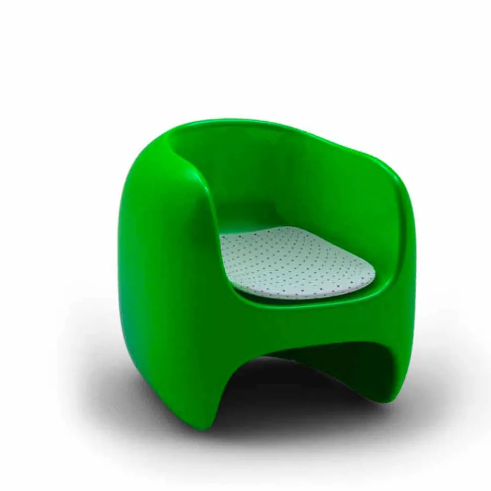 Sessel in modernem Design Apple Made in Italy