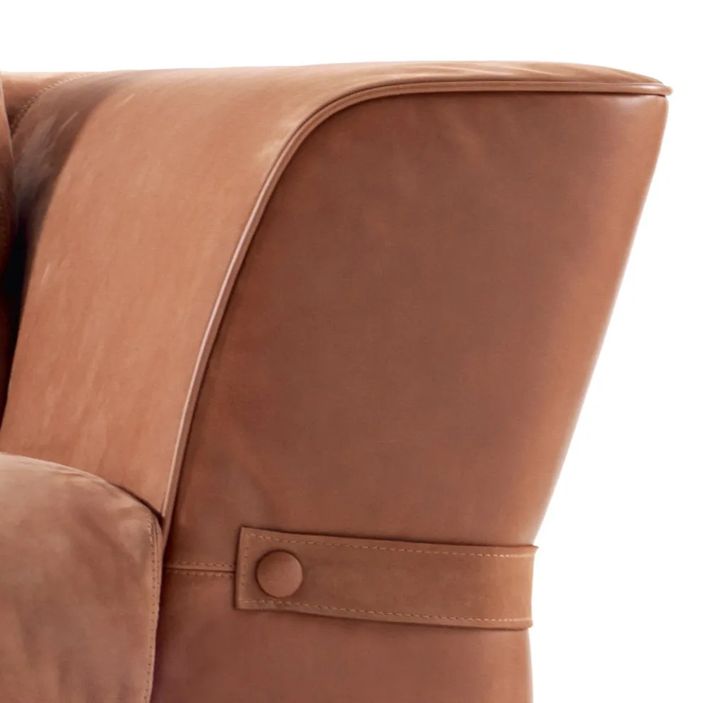 3-Sitzer Polstersofa Grilli Joe in Italien hergestellt