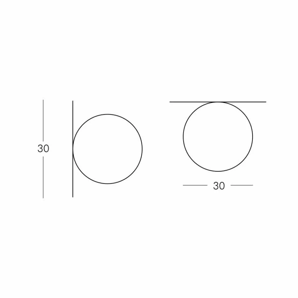 Slide Globo moderne Kugel Deckenleuchte aus Polyethylen, hergestellt in Italien