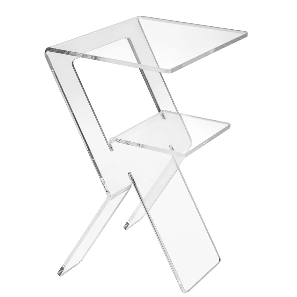 Sofatisch aus transparentem Plexiglas für den Innen- oder Außenbereich - Platano