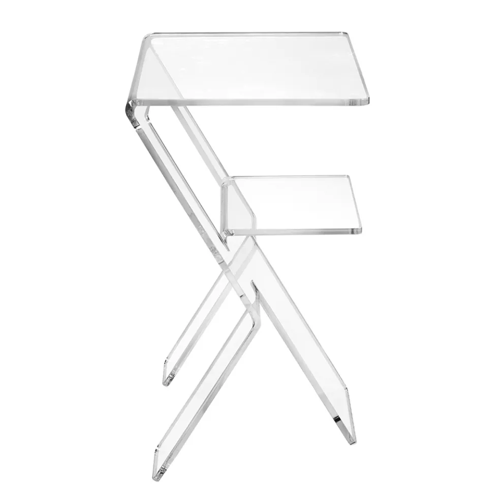 Sofatisch aus transparentem Plexiglas für den Innen- oder Außenbereich - Platano