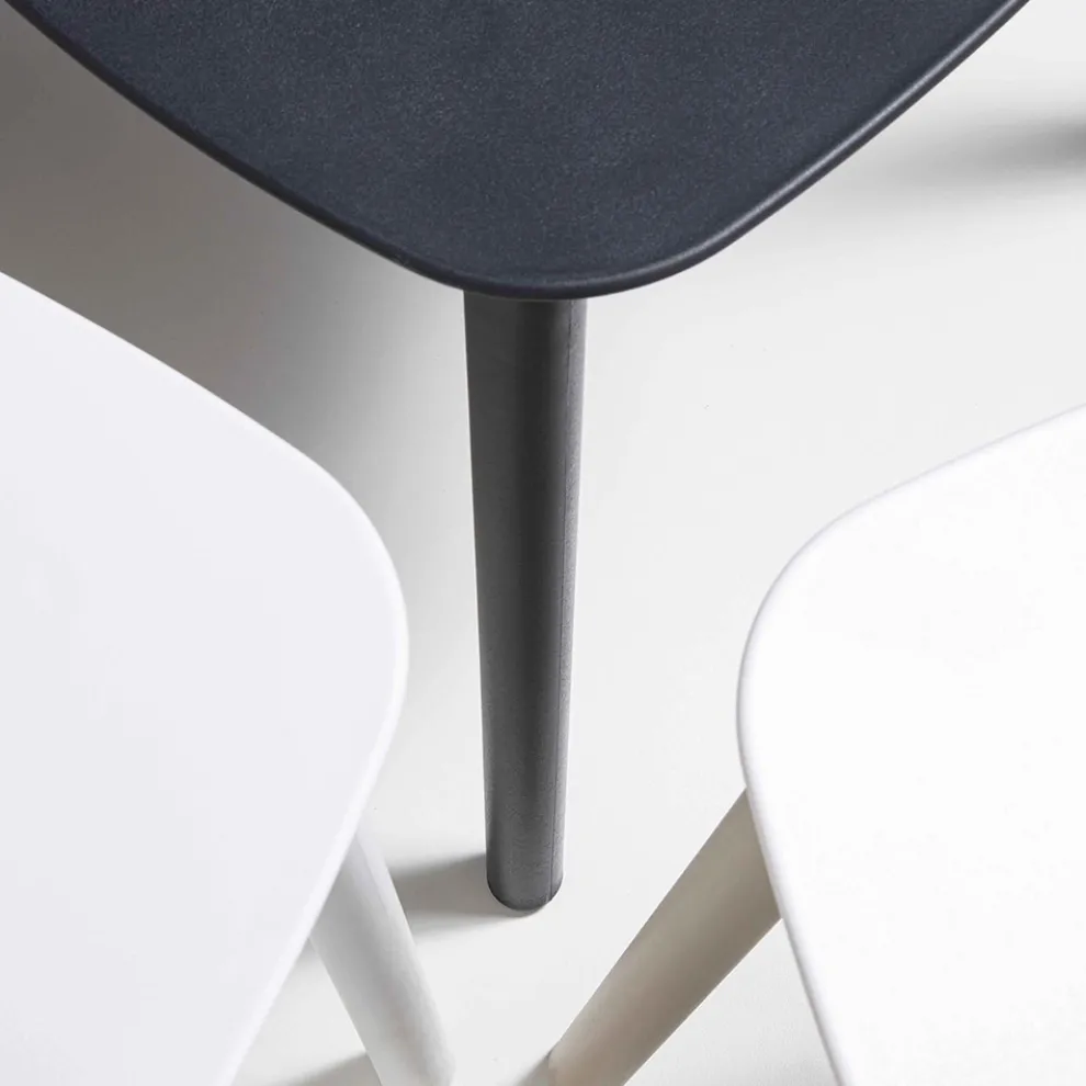 Stapelbarer Esszimmerstuhl aus Polypropylen, 4 Stück - Zagreb