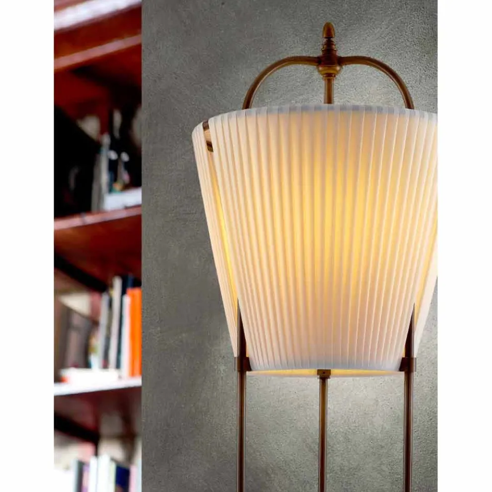 Stehlampe aus Messing Tenarunga von Aldo Bernardi