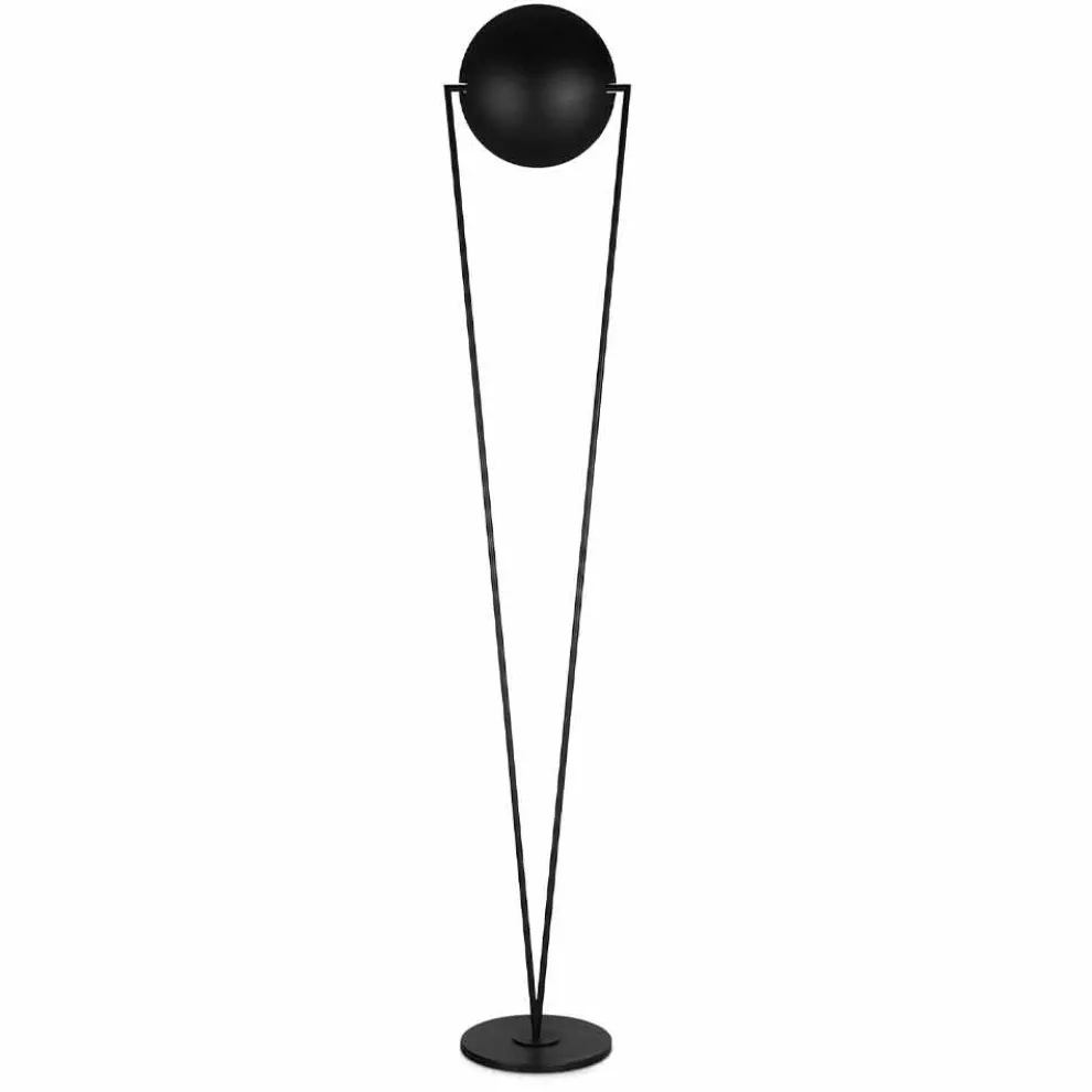 Stehlampe mit Metallstruktur und integrierter LED Made in Italy - Rione