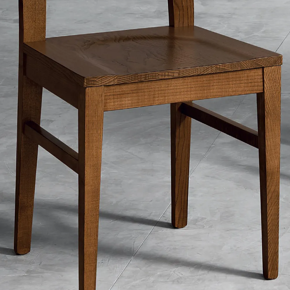 Stuhl aus Masello-Buchenholz Küchendesign Made in Italy - Giannina