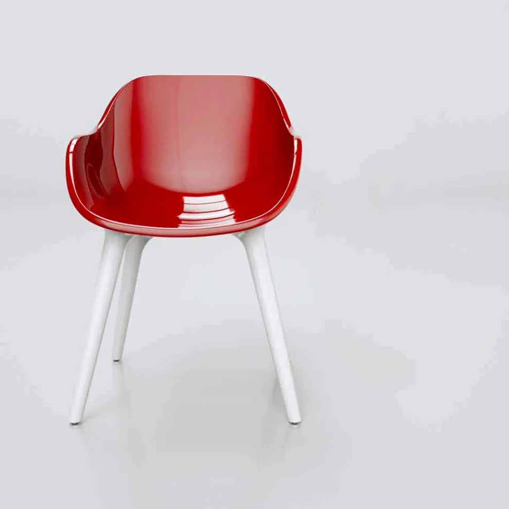 Stuhl in modernem Design Manù Made in Italy