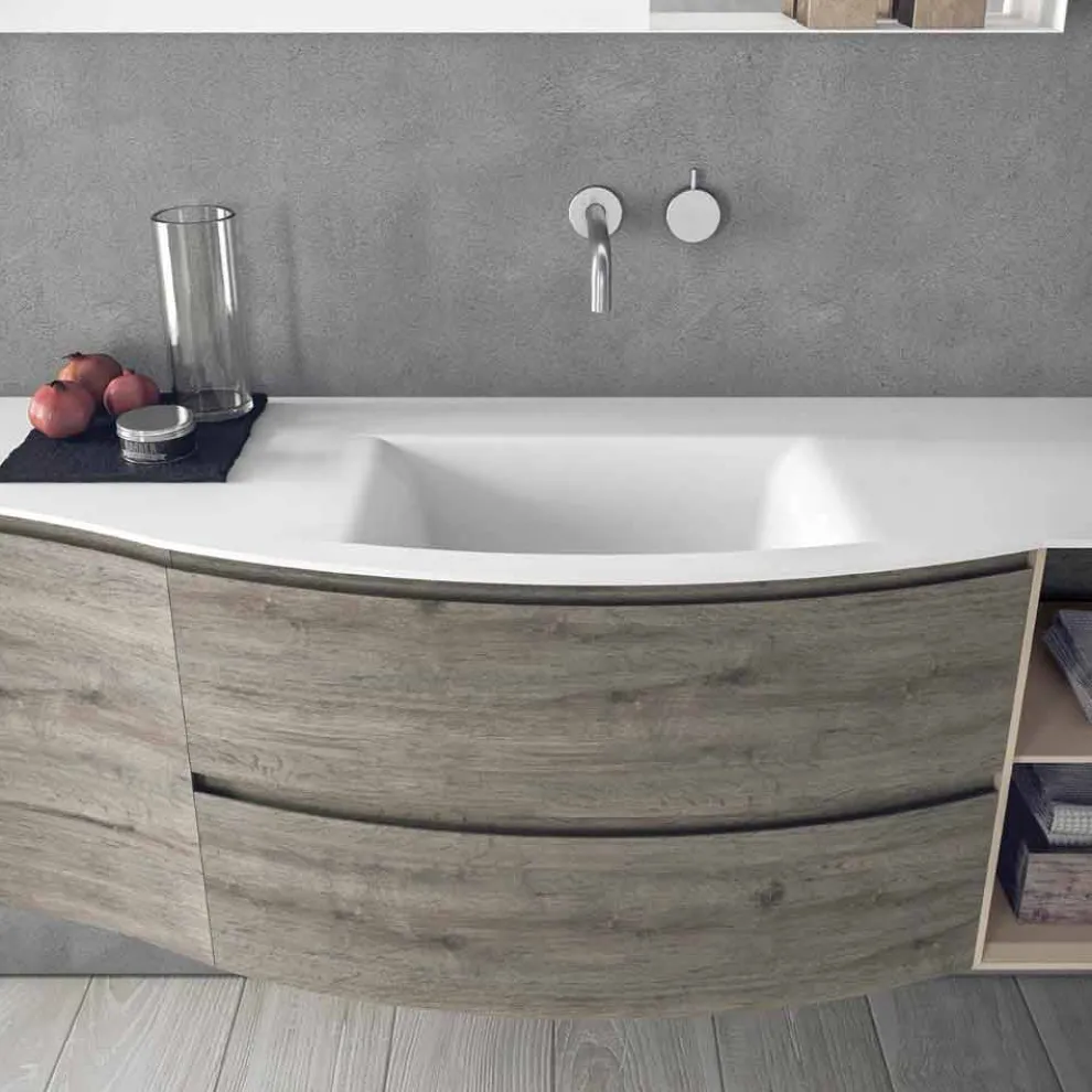 Suspended Design Zusammensetzung, Modernes Design Badmöbel - Callisi5