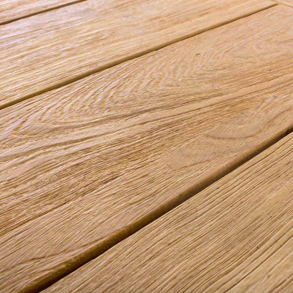 Homemotion - Hunter Teak Wood ausziehbarer Gartentisch Bis zu 250 cm