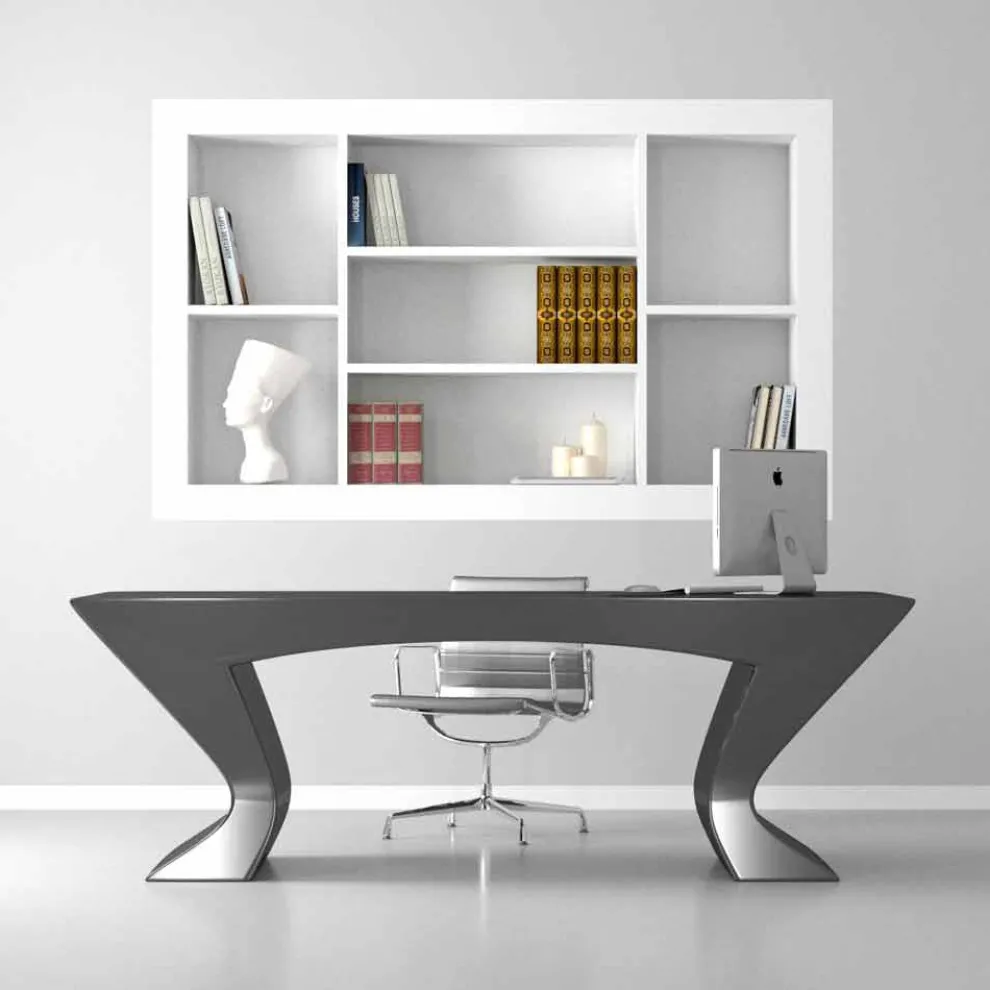 Schreibtisch Büro in modernem Design Nefertiti Made in Italy