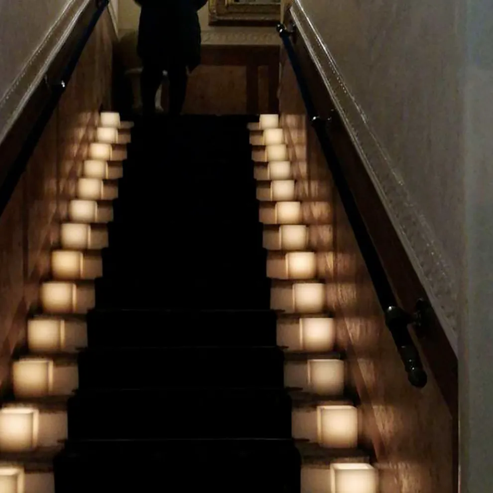 Duftende Wachslaterne kratzte mit Kerze Made in Italy - Famme