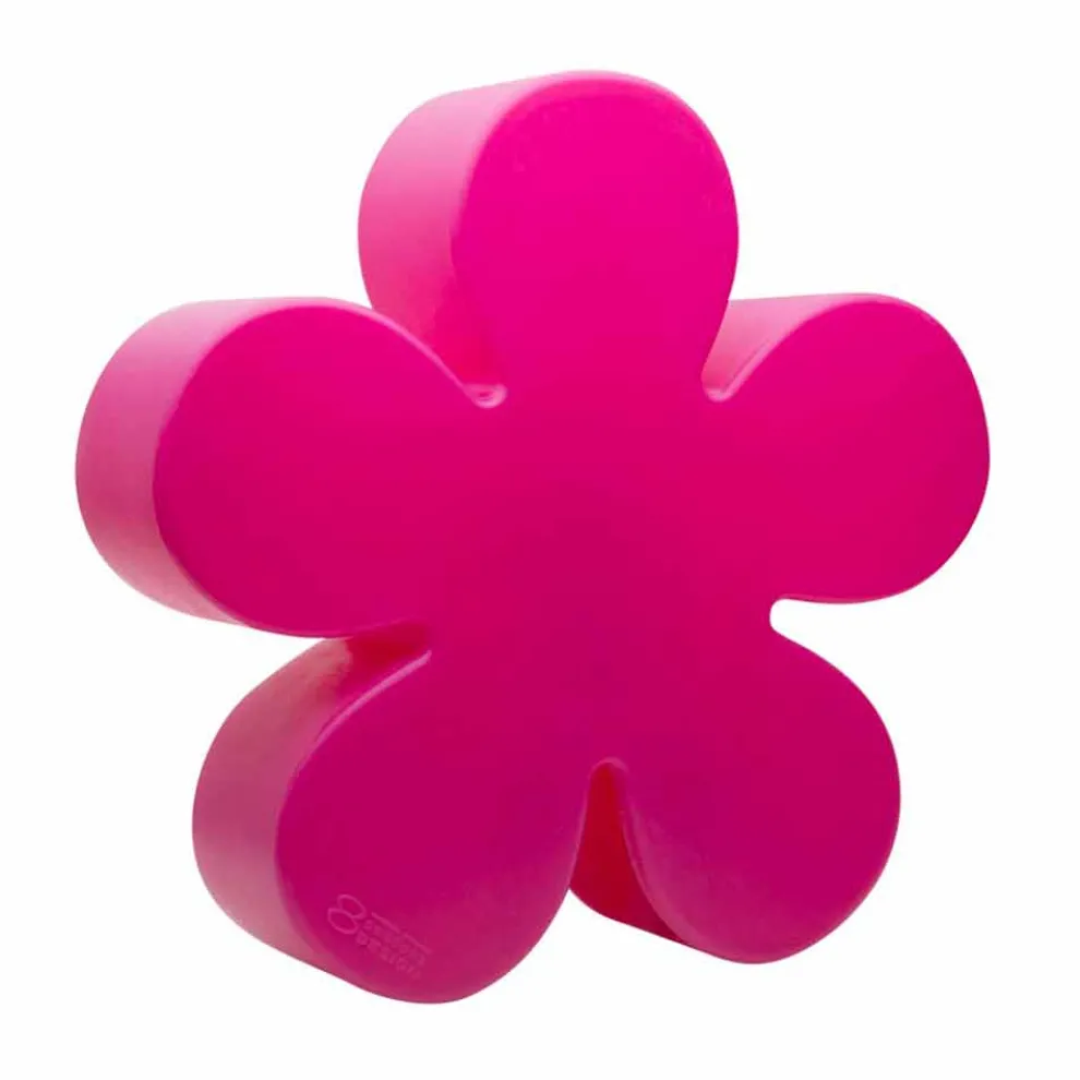 Tischlampe für Innen- oder Außenbereich Modernes Design Farbige Blume - Fiorestar