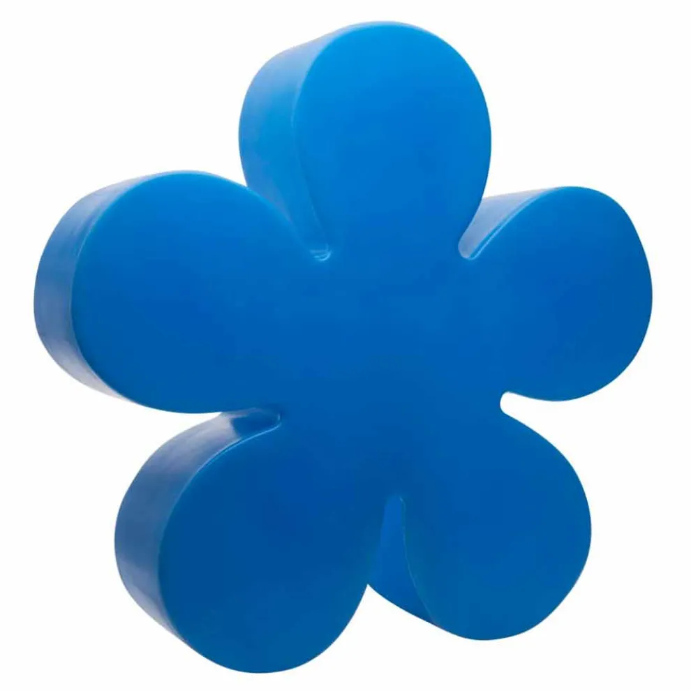 Tischlampe für Innen- oder Außenbereich Modernes Design Farbige Blume - Fiorestar